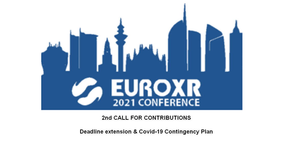 EuroXR 2021: 2nd Call for Contributions (deadline extension, Covid-19)