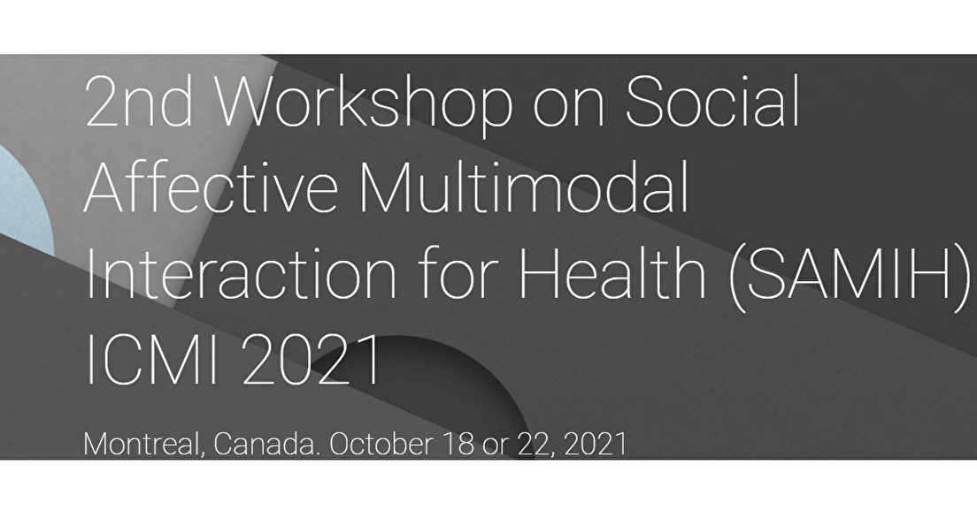 Workshop SAMIH 2021 CfP: deadline August 8