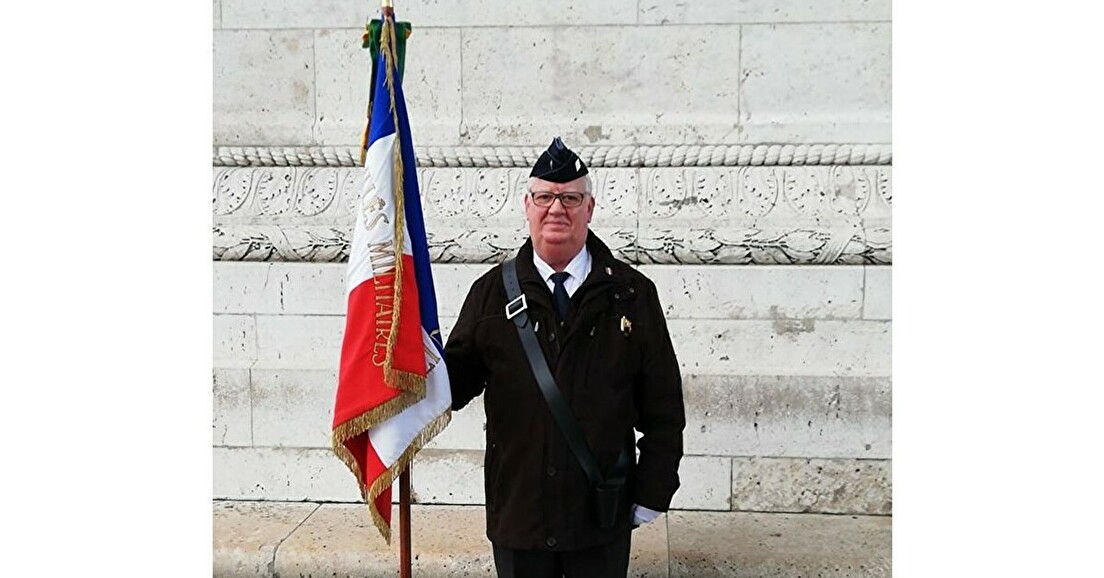 Section 1642 Vélizy-Villacoublay - notre porte-drapeau - Gérard VANHAECKE