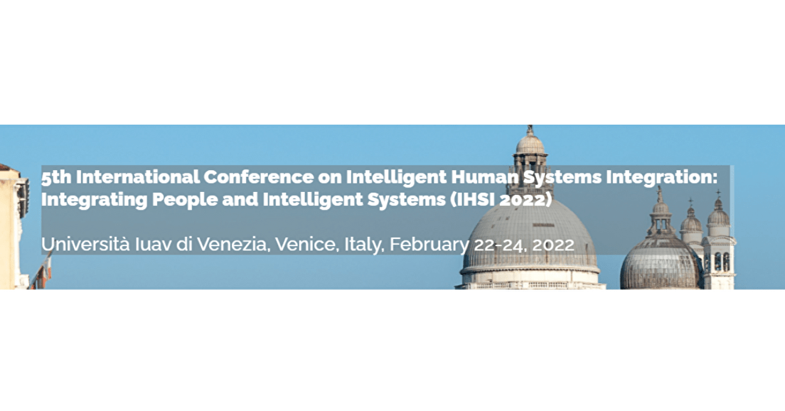 IHSI 2022 Conference [Abstract Deadline: 4 Sept 2021, Venice Italy]