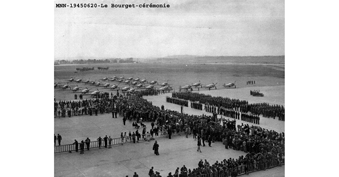 20 juin 45 : le retour du Régiment de Chasse Normandie-Niemen