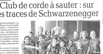 Club de Corde à Sauter : Sur les Traces de Scharzenegger