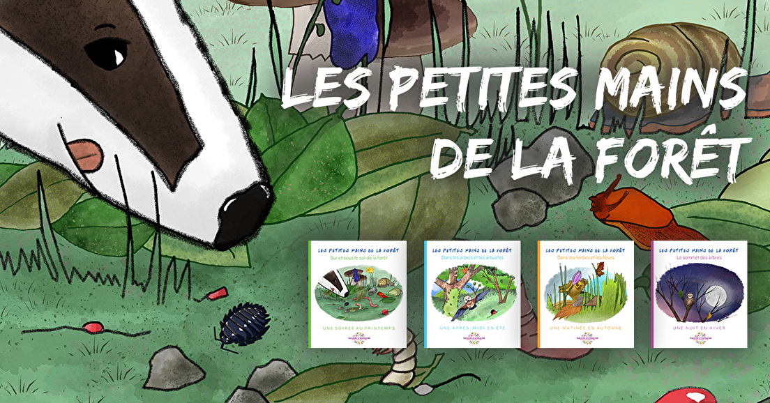 Les Petites Mains de la Forêt : quatre livres pédagogiques pour les enfants