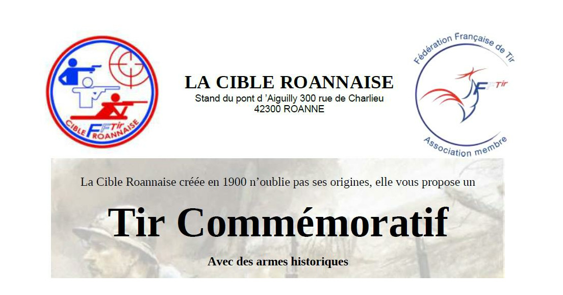 03/10/2021 - Annonce challenge Tir Commémoratif - TAR - Roanne