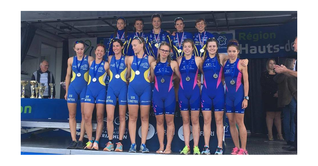 Triathlon : l’équipe féminine monte en 2ième division