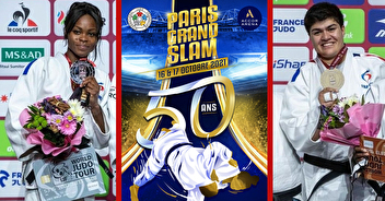 Paris Grand Slam 2021 - 2 médailles pour le club !