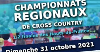 1/2 Finales  Championnats Régionaux de Cross Country 2021.