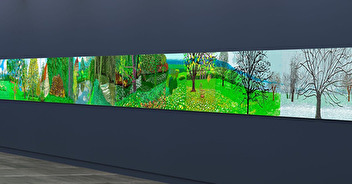 David Hockney au Musée de l'Orangerie