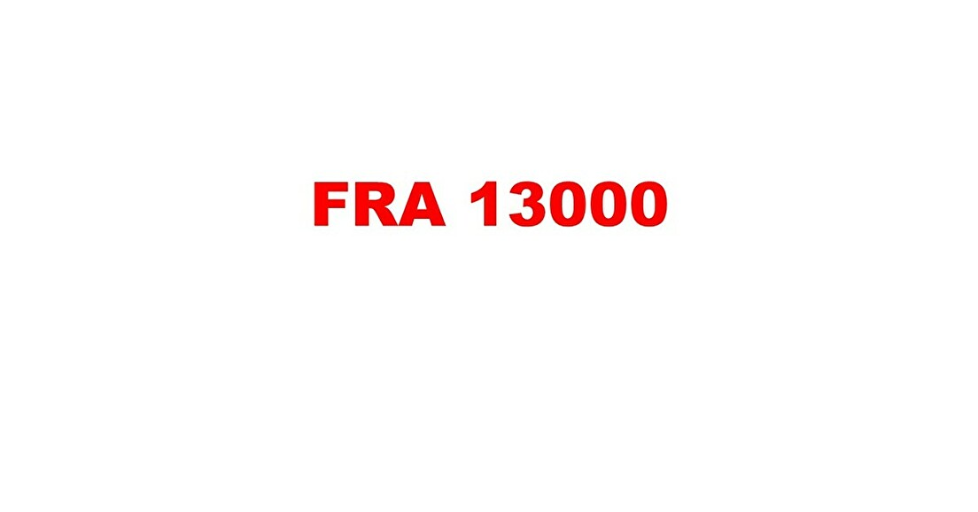 FRA 13000 !