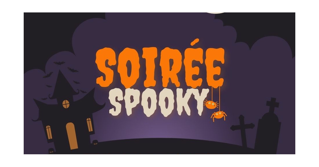Soirée spooky ce dimanche 31/10 à partir de 16h sur notre chaîne !