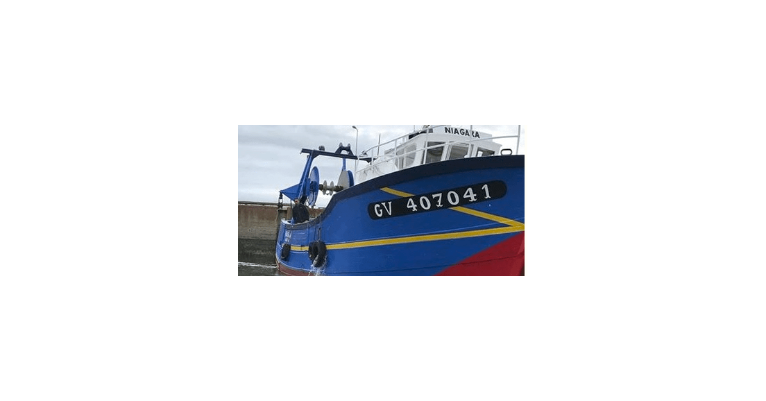 Un navire aux couleurs de La Réunion en Bretagne