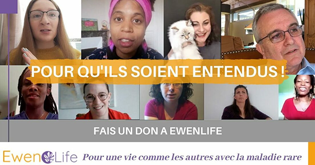 EwenLife Maladies Rares a besoin de tes dons pour continuer l'aventure
