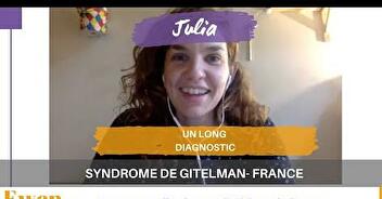 Julia explique à EwenLife l'impact du syndrome de Gitelman sur sa vie