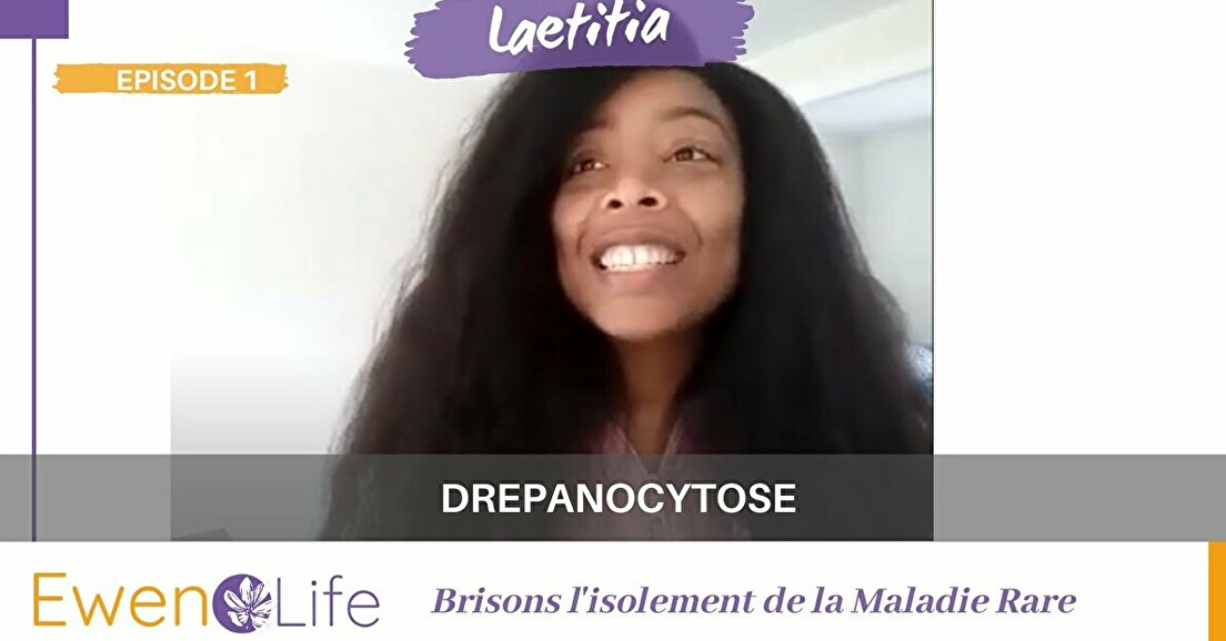 Laetitia vient nous parler de la drépanocytose et de sa joie de vivre