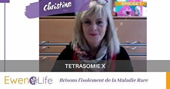 Christine de Kalbermatten nous raconte la tétrasomie X de sa fille