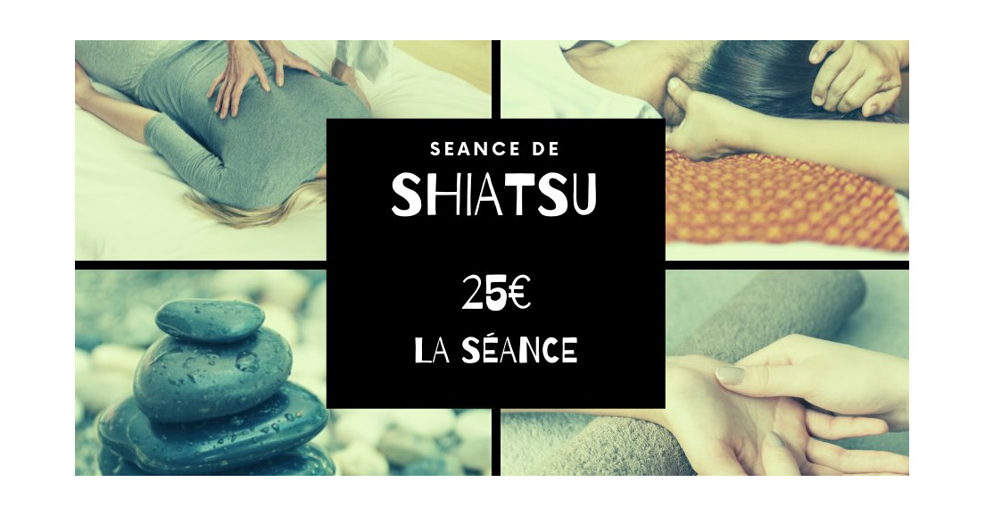 Les séances de SHIATSU !