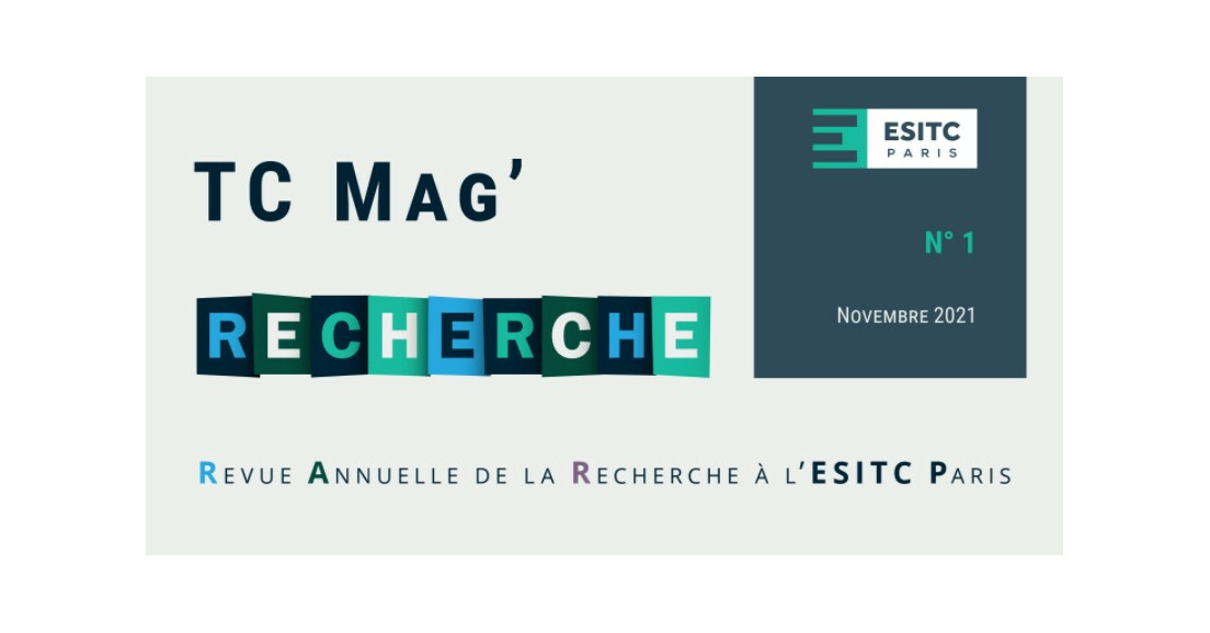 TC Mag' Recherche, l'outil de partage de l'ESITC Paris