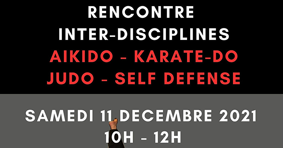Rencontre inter-disciplines (Aïkido, Karaté-Do, Judo, Self-Défense)
