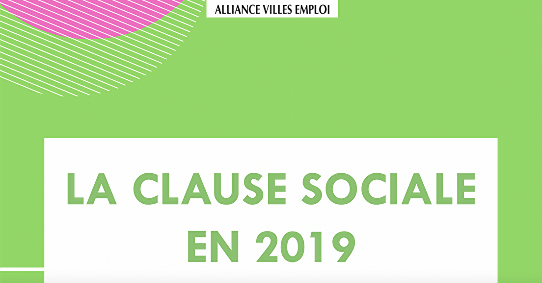 [AVE] Consolidation des clauses sociales 2019