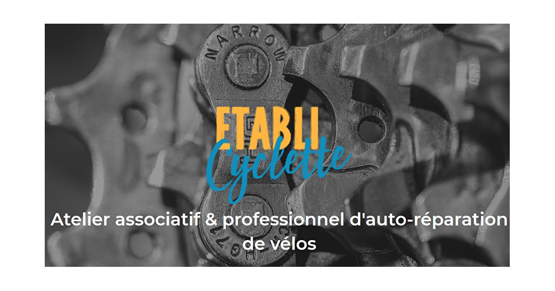 "EtabliCyclette"  Atelier d'auto-réparation vélo