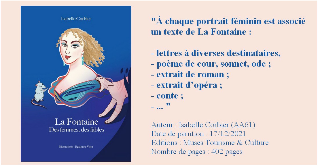 LIVRE : "La Fontaine. Des femmes, des fables" par I. Corbier (AA61)