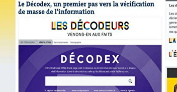 Decodex : Un outil pour vérifier ses sources