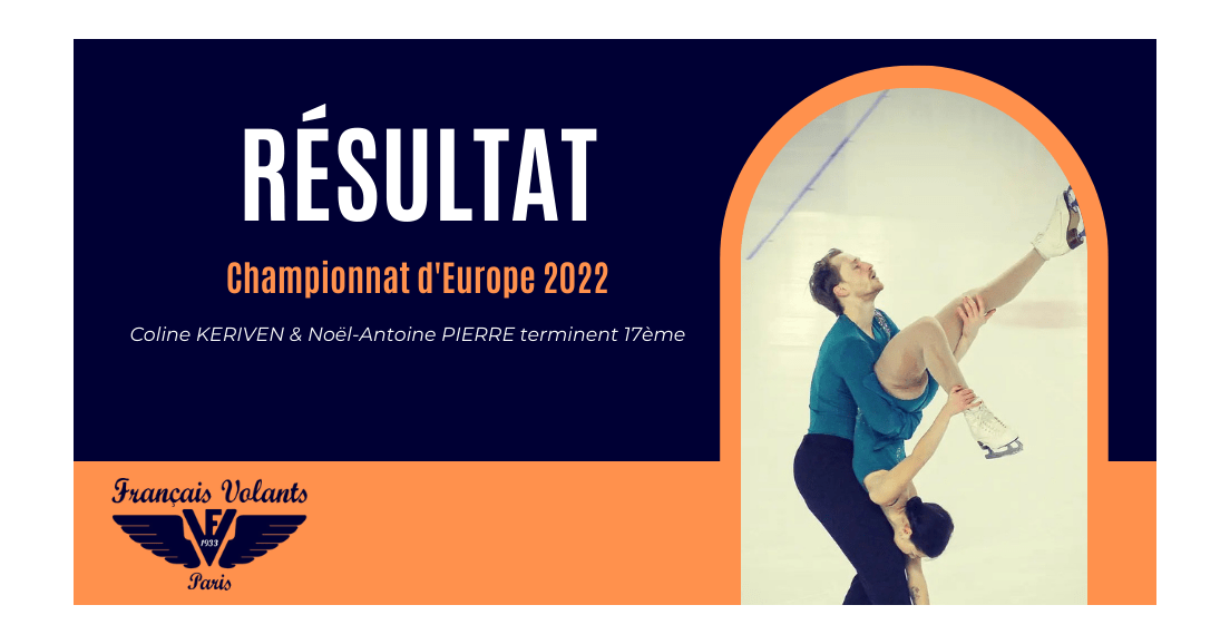 CHAMPIONNAT D'EUROPE 2022 : RESULTAT !