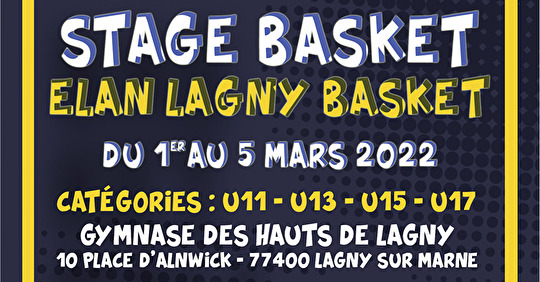 Stage basket ELB du 1er au 5 mars 2022