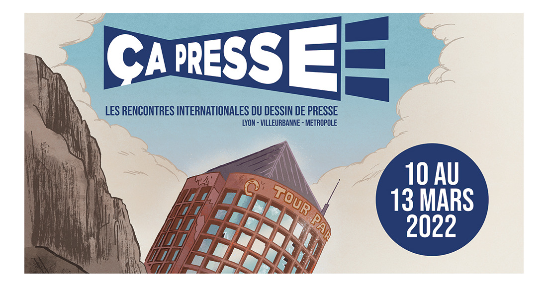 EMI / dessin de presse : lancement du festival international de Lyon