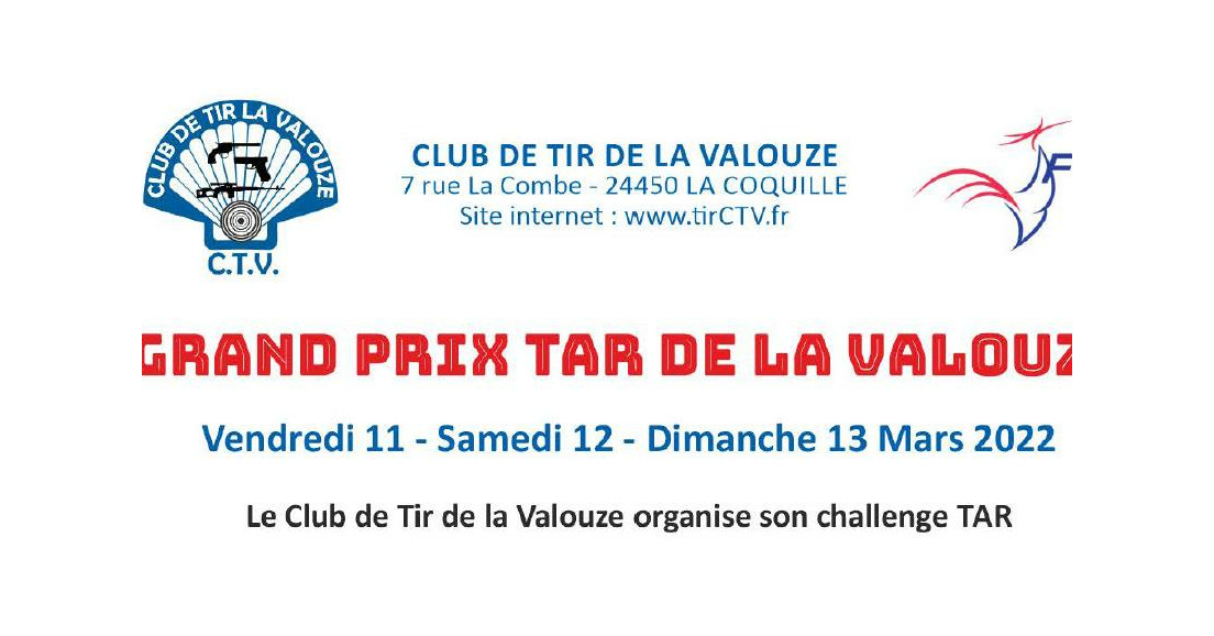 15/02/2022 - Annonce Grand Prix TAR - La Valouze