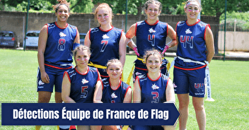 Nos féminines flag aux détections d'Équipe de France