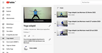 Vidéo Yoga Adapté Lisa Morrison 22 février 2022