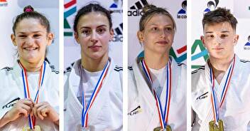Quatre médailles au chpt de France juniors (03 2022)