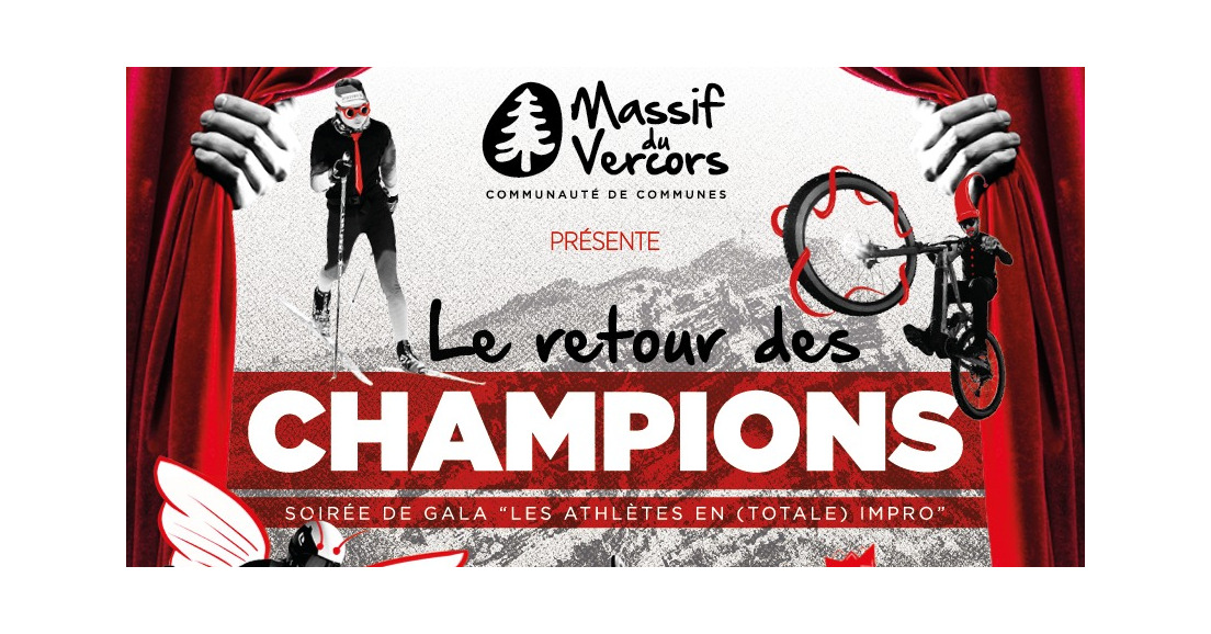 Mercredi 13 Avril 18h Soirée "Le retour des Champions"
