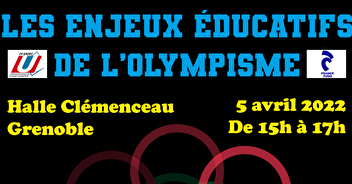Conférence sur "Les enjeux éducatifs de l'Olympisme"