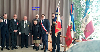 La Légion d'honneur pour MOmer<br />
BOUILLEZ  - 140° Section de MAUBEUGE