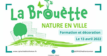 Formation et décoration de la Brouette nature en ville, le 13 avril