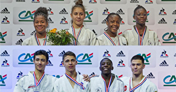 Mazzarino championne de France cadettes, Muteba 3e (04-2022)