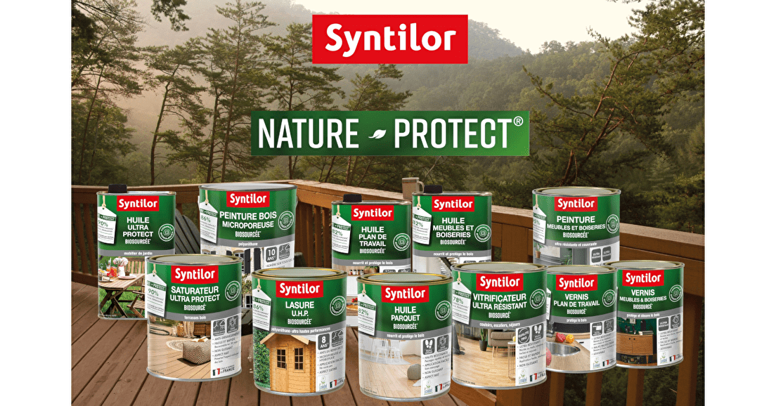 Syntilor : produits pour le bois, performants et biosourcés.