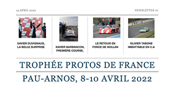 RESULTATS PAU ARNOS 2022 Newsletter #1 - Trophée Protos de France