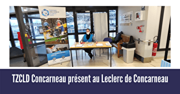TZCLD Concarneau présent au centre Leclerc Concarneau