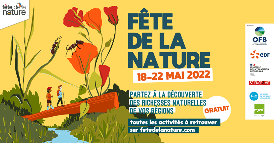 Fête de la Nature : célébrez la nature du 18 au 22 mai 2022