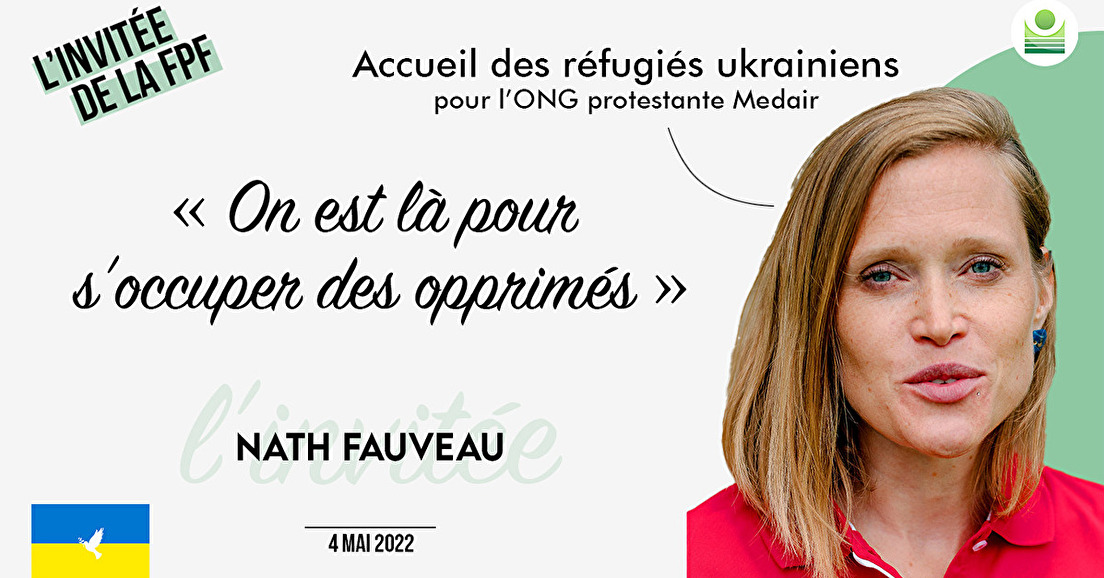 L'invitée de la FPF : Nath Fauveau, à la frontière Ukrainienne avec Medair