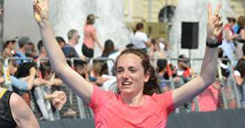 MARATO BARCELONA : Marie NAVARRE tout en maitrise pour son 1er marathon