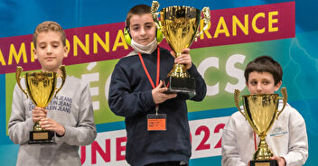 TAC Echecs : Valentin NICOT, double champion de France à seulement 9 ans