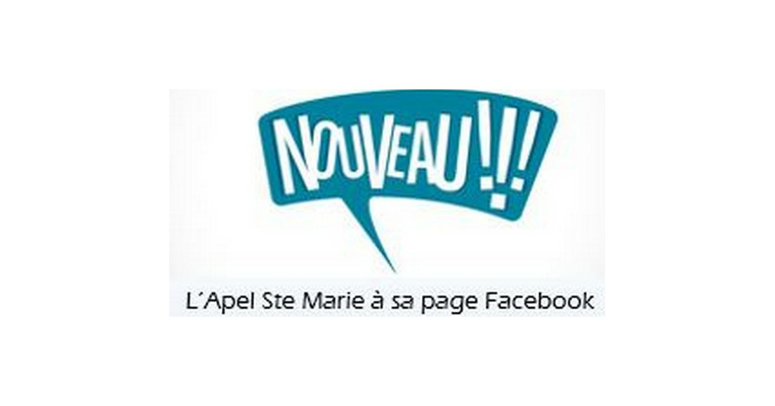Facebook : "APEL Sainte Marie Vallet"