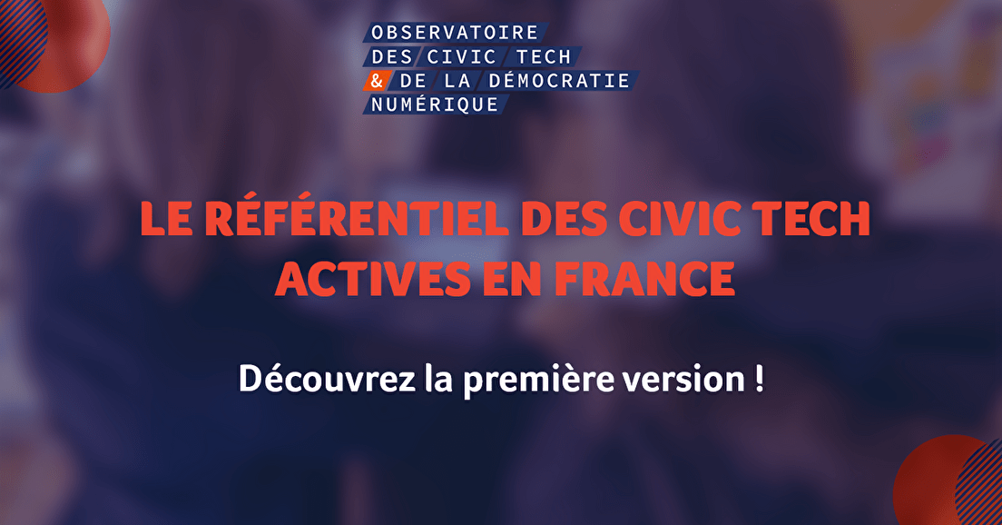 [ANALYSE] Le référentiel des civic tech actives en France - mai 2022