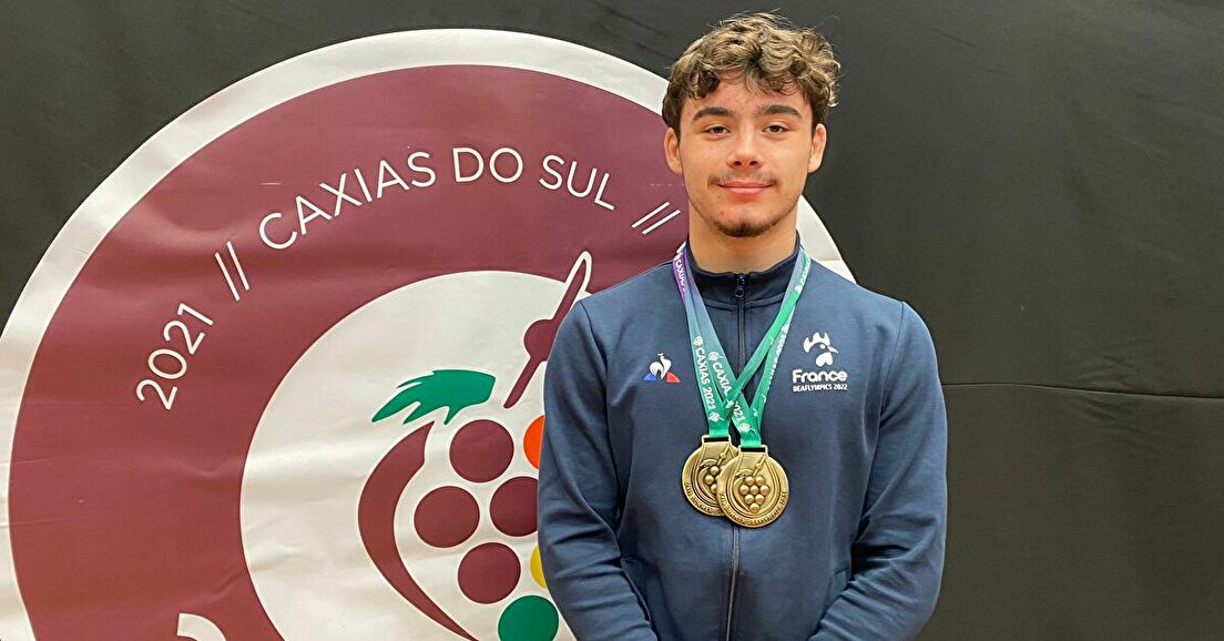 DEAFLYMPICS 2022 : Le bronze pour Raphaël Ourednik !