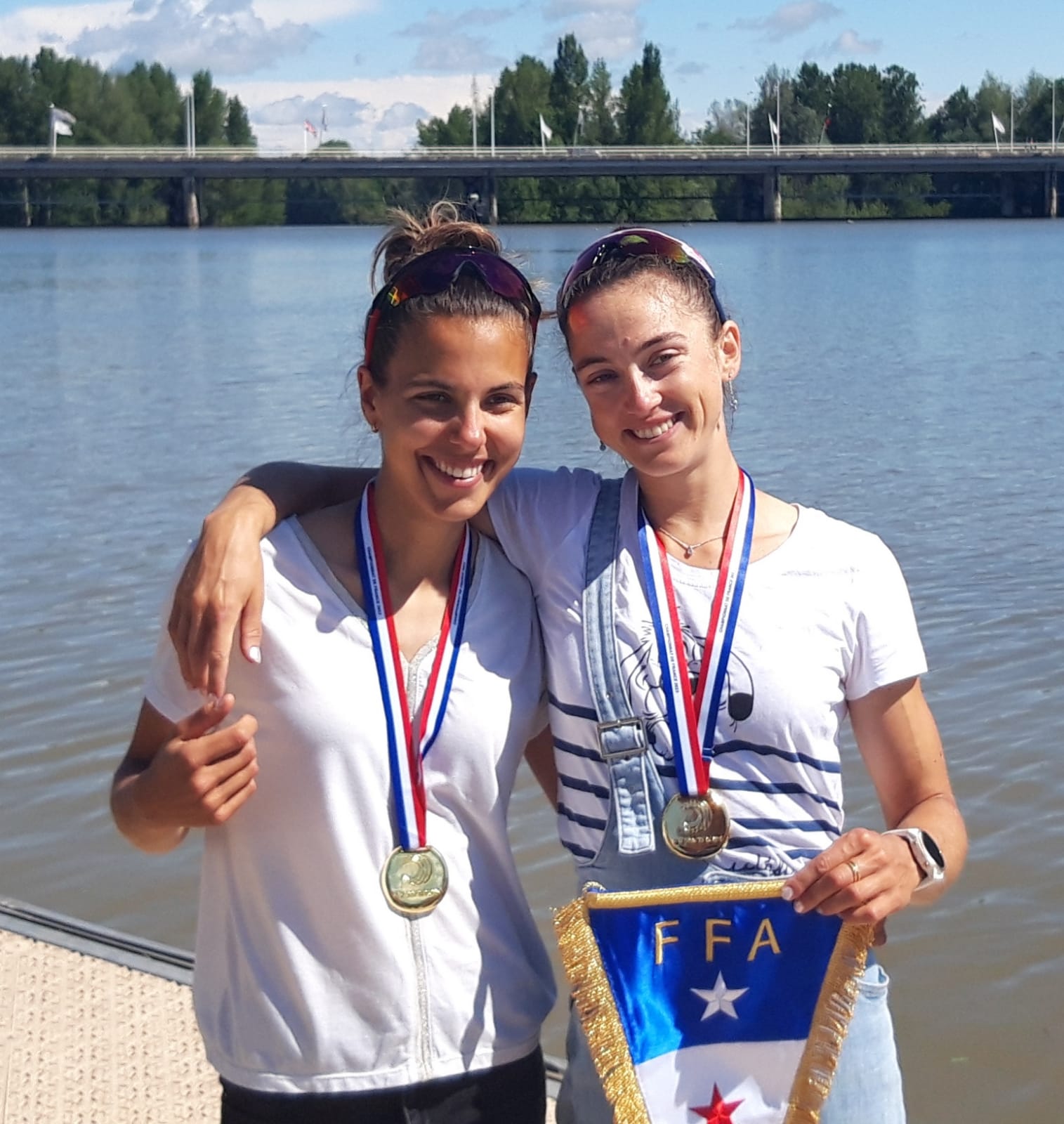 Claire Bové et Chloé Portier championnes de France 2022