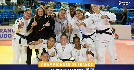 Les juniors féminines championnes de France (06-2022)